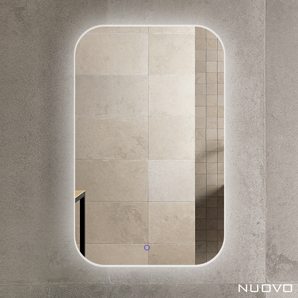 [누오보] NUOVO LED 라운드 사각 거울 600