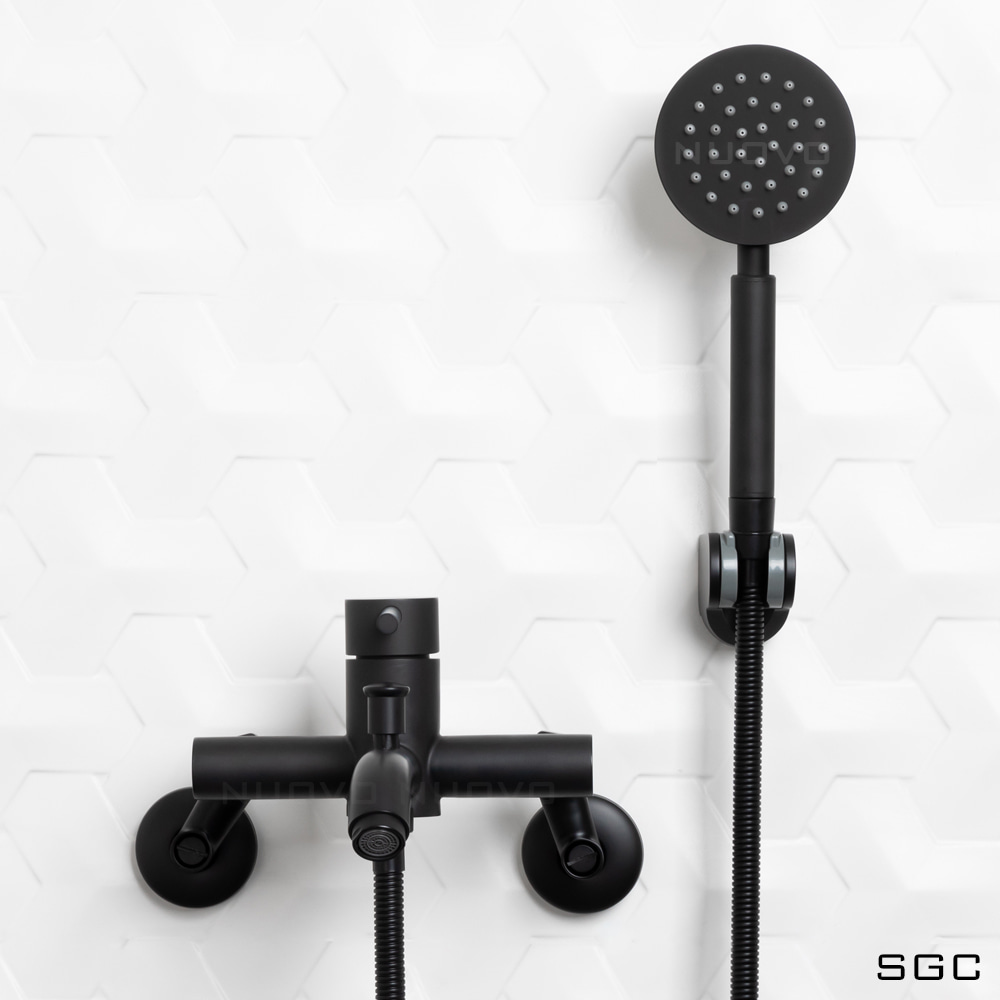 [SGC] SGF-1026PB 페인트 블랙 샤워욕조수전