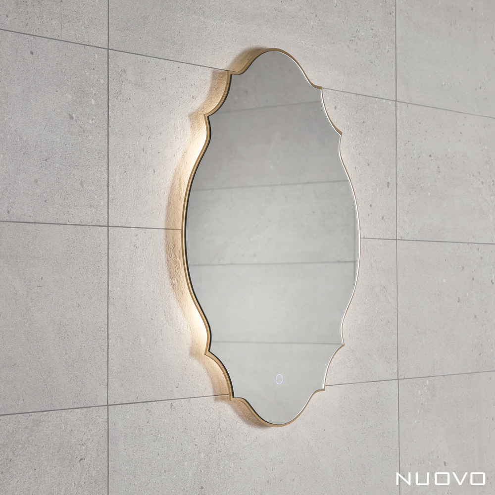 [누오보] 아크 슬림 LED 베네치안 거울 550