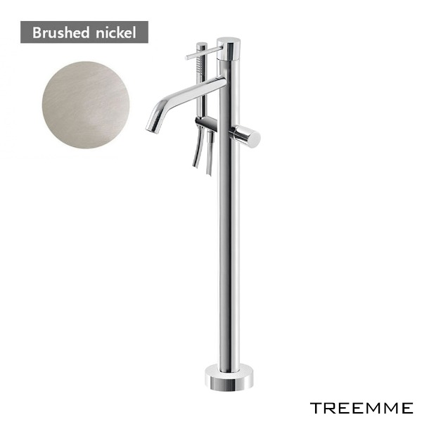 [TREEMME] UP 5703-NF 브러쉬니켈 스탠딩 샤워욕조수전