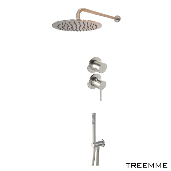 [TREEMME] 40mm 13C2-IS SET A (2 ways) 사틴니켈 매립 해바라기 샤워수전